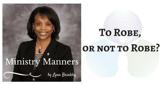 To Robe, or not to Robe? That is the Question! by C. Lynn Brinkley