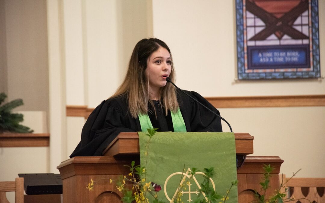 My First Time Preaching by Monica Ramirez Leon
