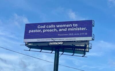 Baptist Women in Ministry Places Billboard in Orlando, FL ahead of SBC Annual Meeting